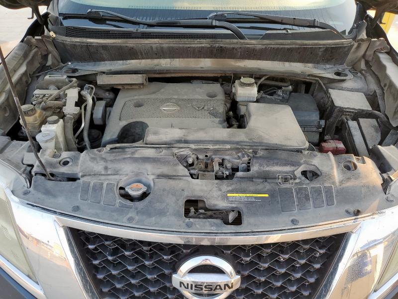 5N1AR2MM7EC609140 - 2014 NISSAN PATHFINDER S BLACK photo 12