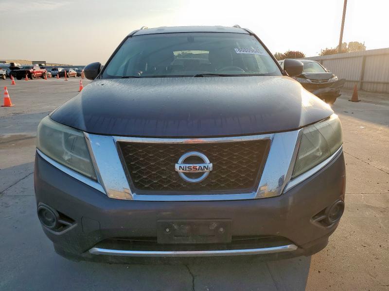 5N1AR2MM7EC609140 - 2014 NISSAN PATHFINDER S BLACK photo 5