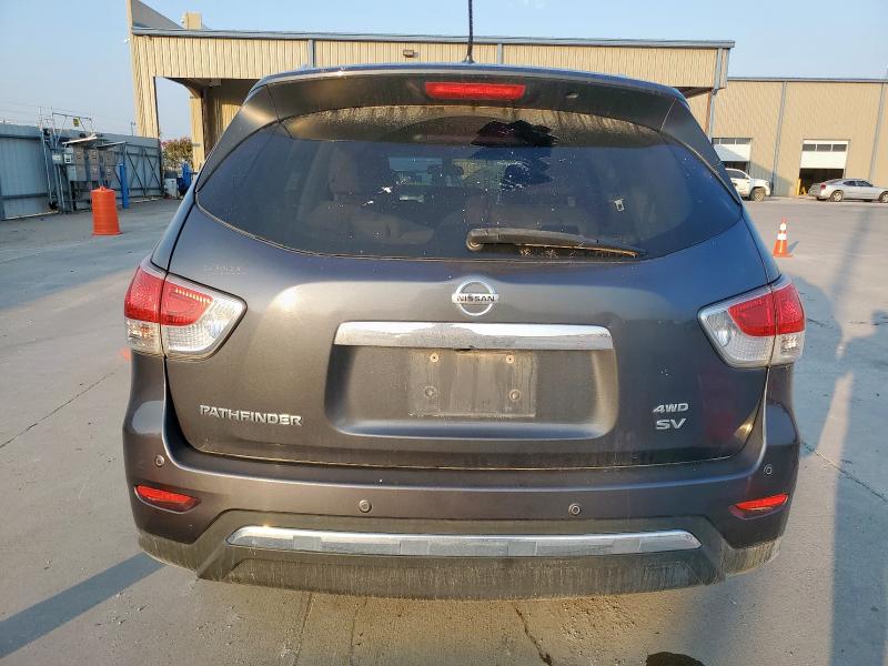 5N1AR2MM7EC609140 - 2014 NISSAN PATHFINDER S BLACK photo 6