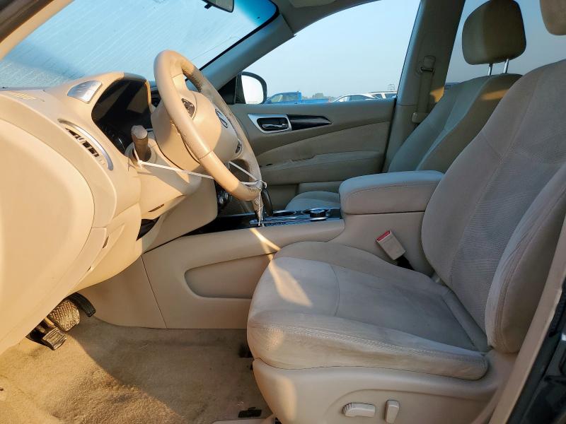 5N1AR2MM7EC609140 - 2014 NISSAN PATHFINDER S BLACK photo 7