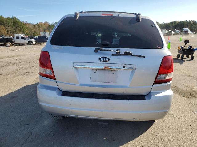 KNDJC733065608803 - 2006 KIA SORENTO EX SILVER photo 6