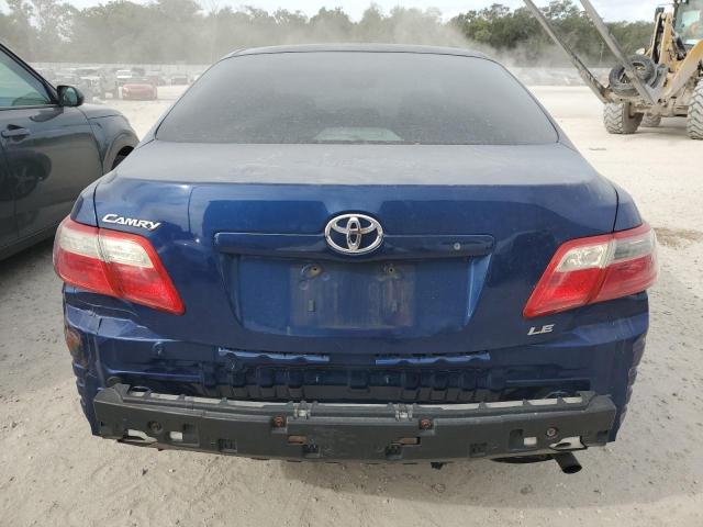 4T1BE46K78U248806 - 2008 TOYOTA CAMRY CE BLUE photo 6