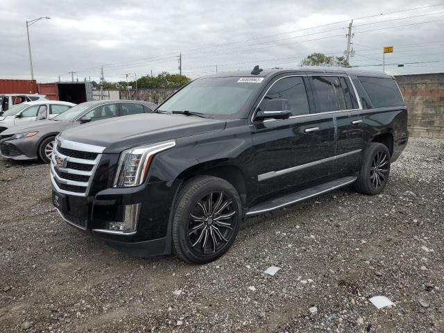 1GYS3HKJXJR107858 - 2018 CADILLAC ESCALADE ESV LUXURY BLACK photo 1