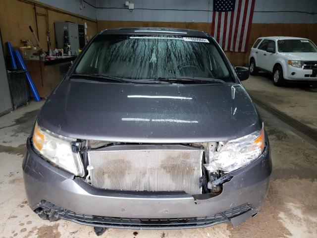 5FNRL5H64BB077799 - 2011 HONDA ODYSSEY EXL CHARCOAL photo 5