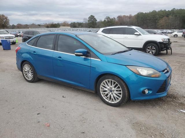 1FADP3J22EL135264 - 2014 FORD FOCUS TITANIUM BLUE photo 4