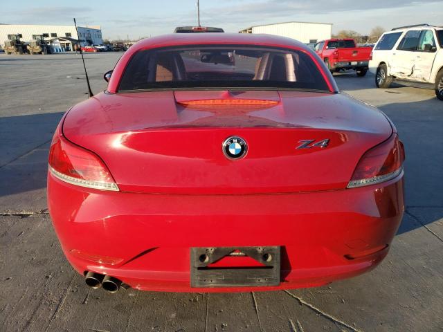 WBALM5C51BE378790 - 2011 BMW Z4 SDRIVE30I RED photo 6