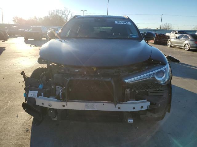 ZASFAKPN1J7B77192 - 2018 ALFA ROMEO STELVIO SPORT შავი ფოტო 5