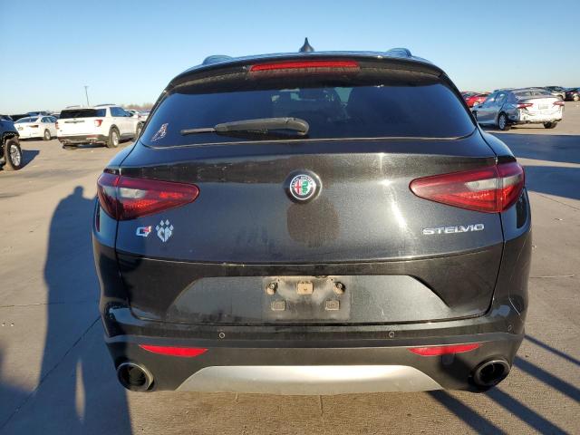 ZASFAKPN1J7B77192 - 2018 ALFA ROMEO STELVIO SPORT შავი ფოტო 6