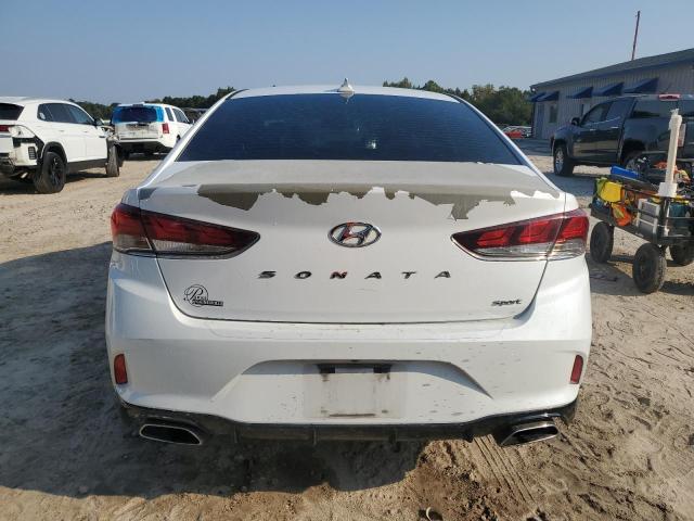 5NPE34AF0JH719129 - 2018 HYUNDAI SONATA SPORT Weiß Foto 6