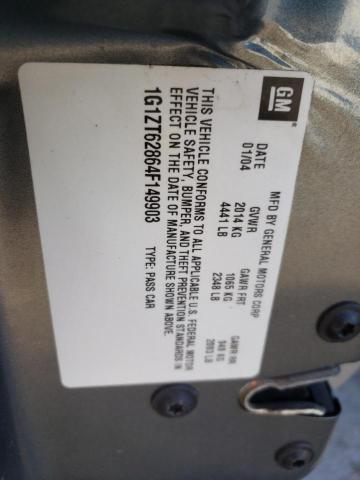 1G1ZT62864F149903 - 2004 CHEVROLET MALIBU MAXX LS 绿色 照片 12