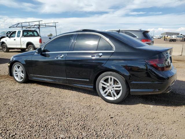 WDDGF8AB8DR252257 - 2013 MERCEDES-BENZ C 300 4MATIC BLACK photo 2