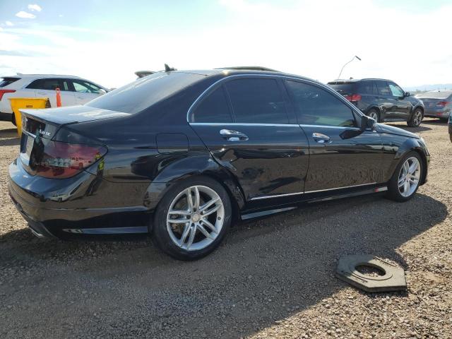 WDDGF8AB8DR252257 - 2013 MERCEDES-BENZ C 300 4MATIC BLACK photo 3