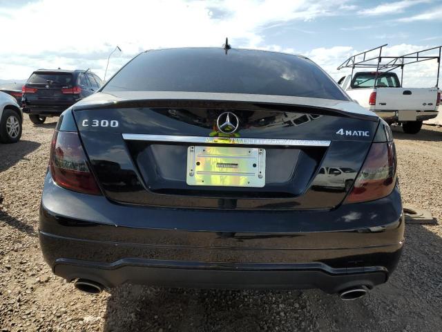 WDDGF8AB8DR252257 - 2013 MERCEDES-BENZ C 300 4MATIC BLACK photo 6