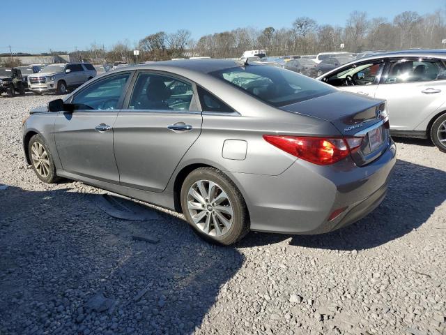 5NPEC4AC0EH887235 - 2014 HYUNDAI SONATA SE GRAY photo 2