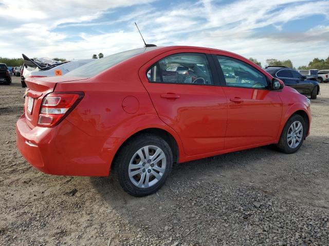 1G1JB5SH6H4167409 - 2017 CHEVROLET SONIC LS RED photo 3