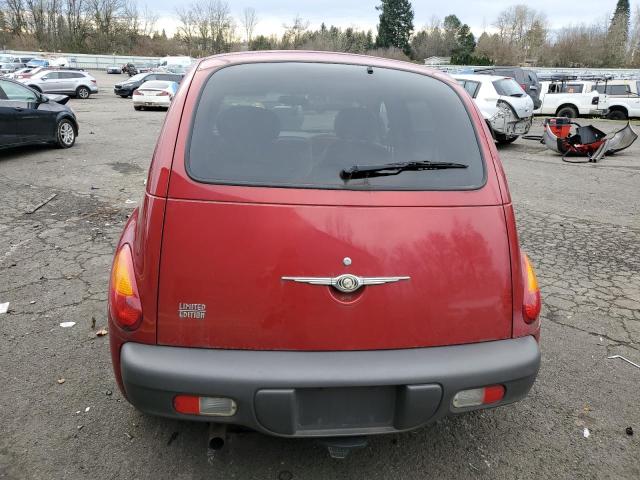 3C8FY4BB51T314688 - 2001 CHRYSLER PT CRUISER RED photo 6