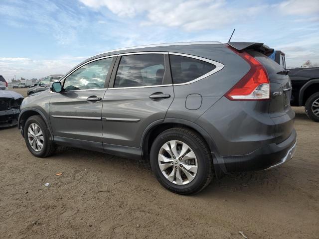 5J6RM4H73EL104972 - 2014 HONDA CR-V EXL GRAY photo 2