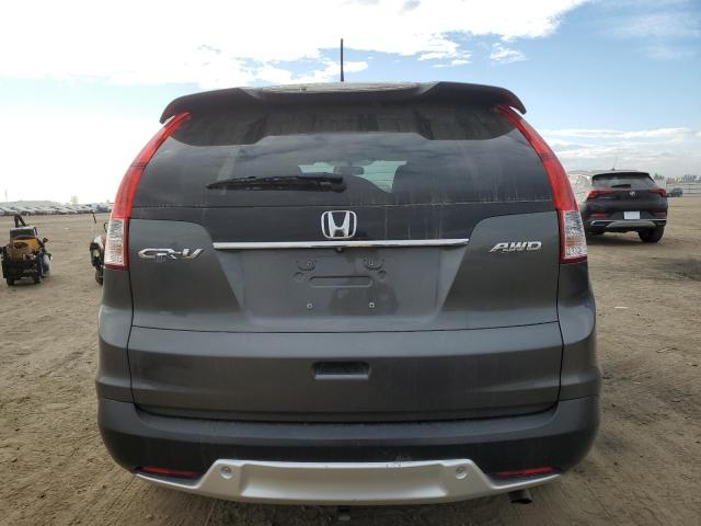 5J6RM4H73EL104972 - 2014 HONDA CR-V EXL GRAY photo 6