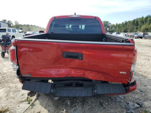 3TYCZ5ANXNT067093 - 2022 TOYOTA TACOMA DOUBLE CAB RED photo 6