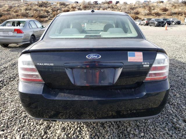 1FAHP27W48G100308 - 2008 FORD TAURUS SEL BLACK photo 6