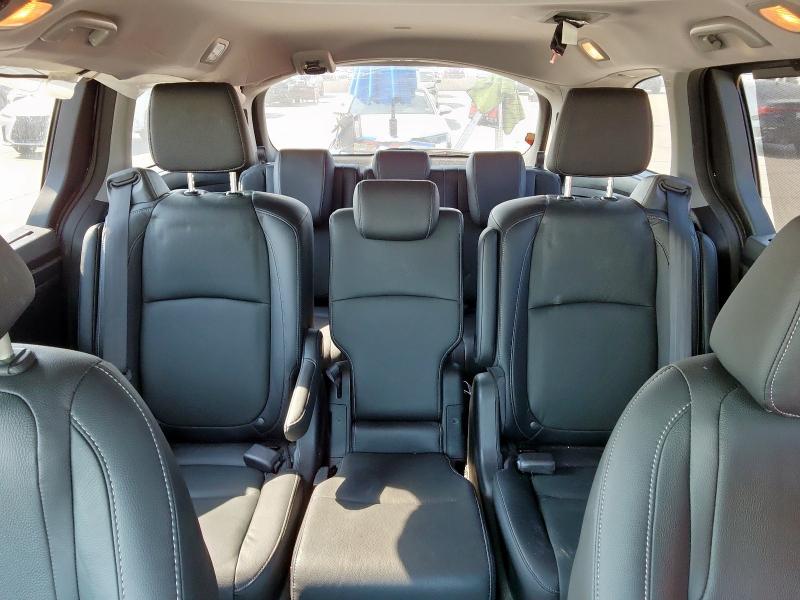 5FNRL6H73MB010550 - 2021 HONDA ODYSSEY EXL BLACK photo 10