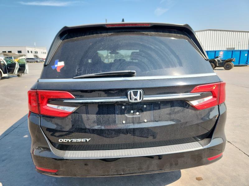 5FNRL6H73MB010550 - 2021 HONDA ODYSSEY EXL BLACK photo 6