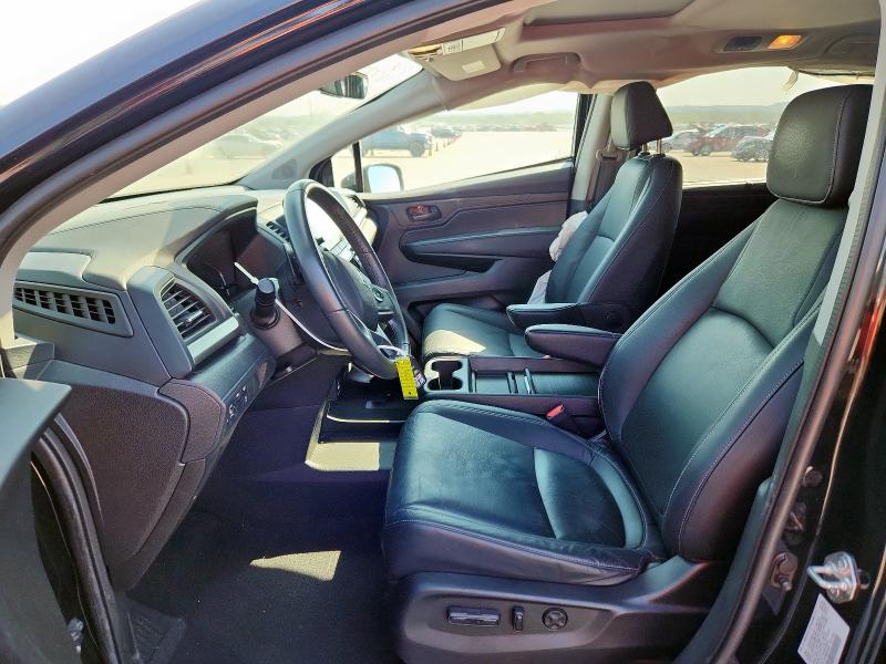 5FNRL6H73MB010550 - 2021 HONDA ODYSSEY EXL BLACK photo 7