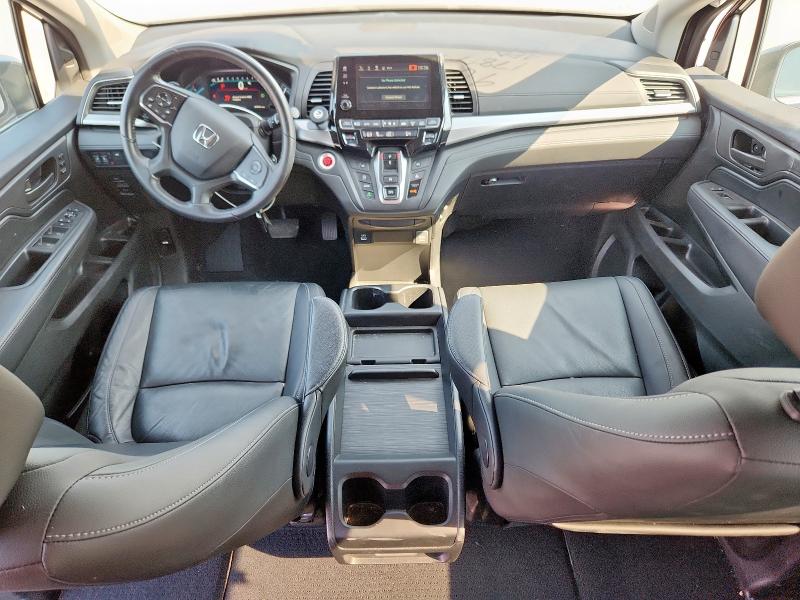 5FNRL6H73MB010550 - 2021 HONDA ODYSSEY EXL BLACK photo 8