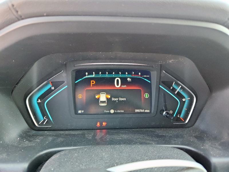 5FNRL6H73MB010550 - 2021 HONDA ODYSSEY EXL BLACK photo 9