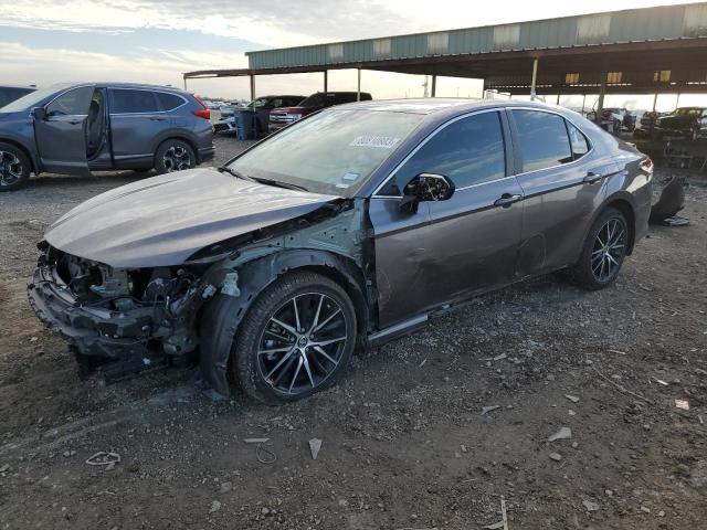 4T1T11AK7PU174615 - 2023 TOYOTA CAMRY SE NIGHT SHADE GRAY photo 1