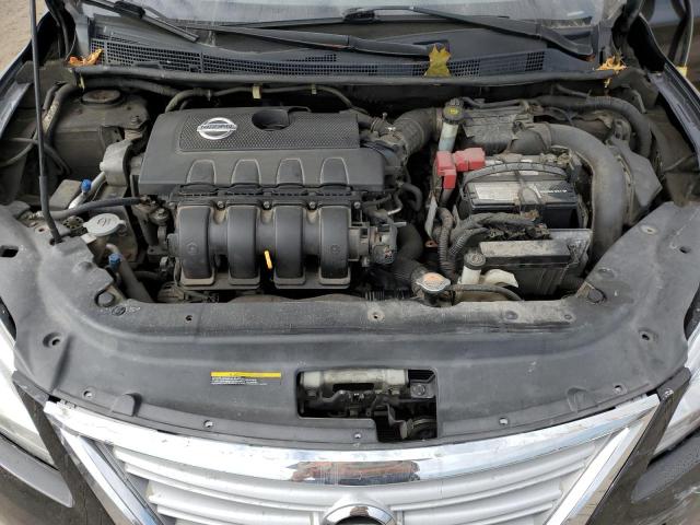 3N1AB7AP8DL735730 - 2013 NISSAN SENTRA S BLACK photo 11