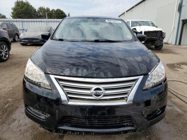 3N1AB7AP8DL735730 - 2013 NISSAN SENTRA S BLACK photo 5