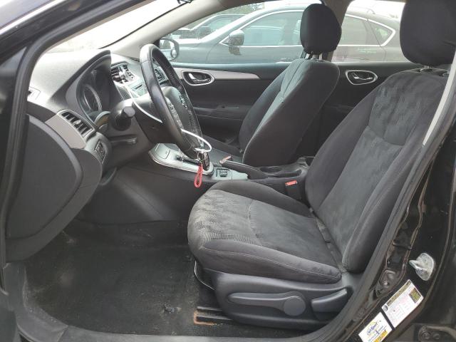 3N1AB7AP8DL735730 - 2013 NISSAN SENTRA S BLACK photo 7