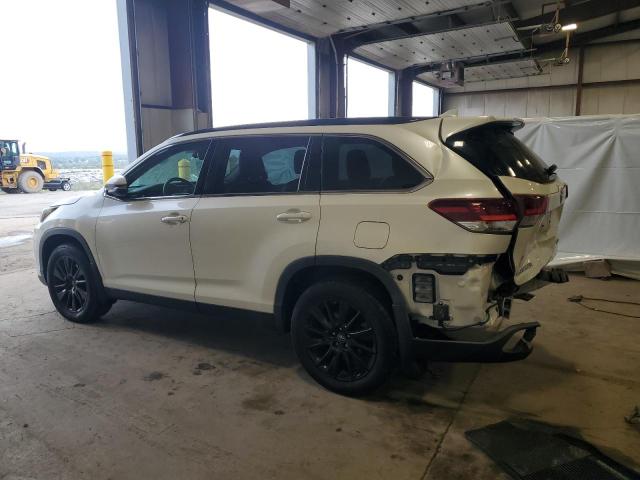 5TDJZRFHXKS609642 - 2019 TOYOTA HIGHLANDER SE WHITE photo 2