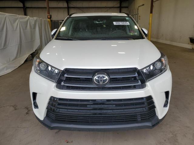 5TDJZRFHXKS609642 - 2019 TOYOTA HIGHLANDER SE WHITE photo 5