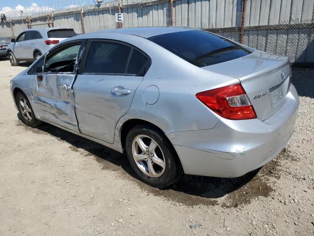 19XFB2F59CE013733 - 2012 HONDA CIVIC LX SILVER photo 2