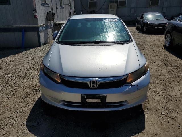 19XFB2F59CE013733 - 2012 HONDA CIVIC LX SILVER photo 5
