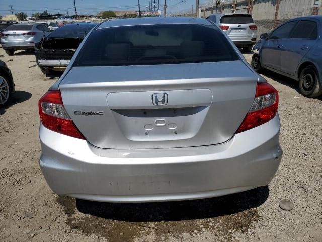 19XFB2F59CE013733 - 2012 HONDA CIVIC LX SILVER photo 6