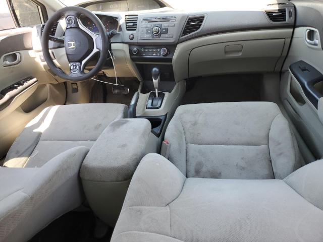 19XFB2F59CE013733 - 2012 HONDA CIVIC LX SILVER photo 8