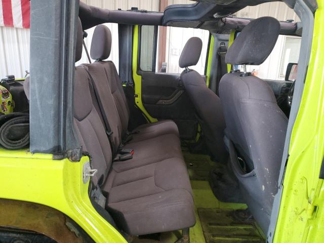 1C4BJWDG5HL510127 - 2017 JEEP WRANGLER U SPORT 绿色 照片 11