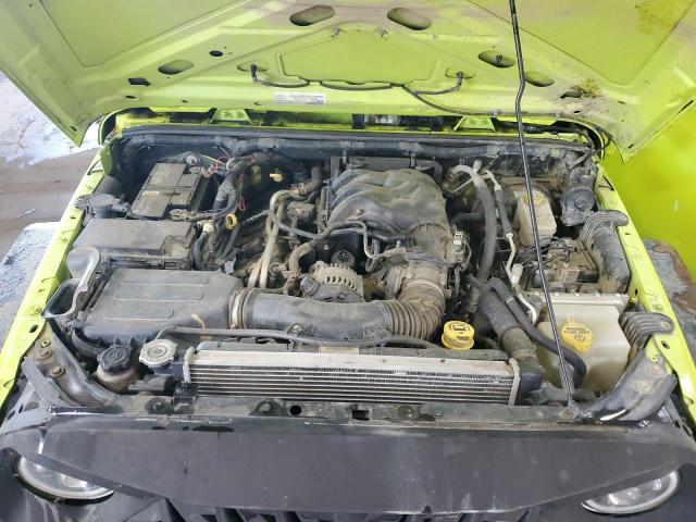 1C4BJWDG5HL510127 - 2017 JEEP WRANGLER U SPORT 绿色 照片 12