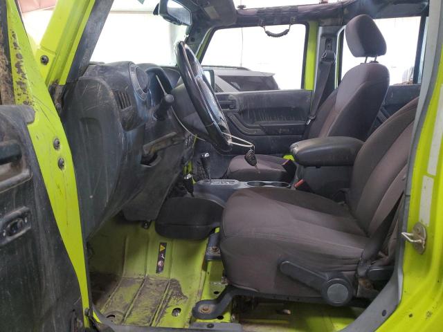 1C4BJWDG5HL510127 - 2017 JEEP WRANGLER U SPORT 绿色 照片 7