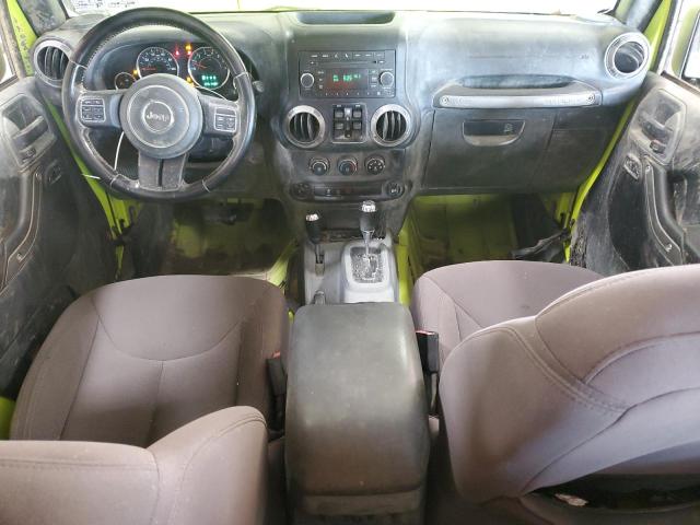 1C4BJWDG5HL510127 - 2017 JEEP WRANGLER U SPORT 绿色 照片 8