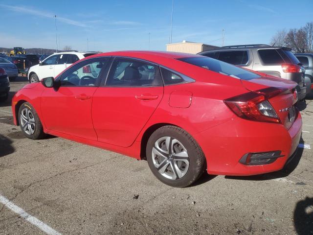 2HGFC2F58HH507723 - 2017 HONDA CIVIC LX RED photo 2