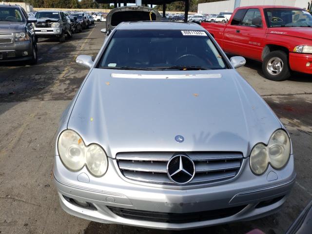 WDBTJ56J86F183711 - 2006 MERCEDES-BENZ CLK 350 SILVER photo 5