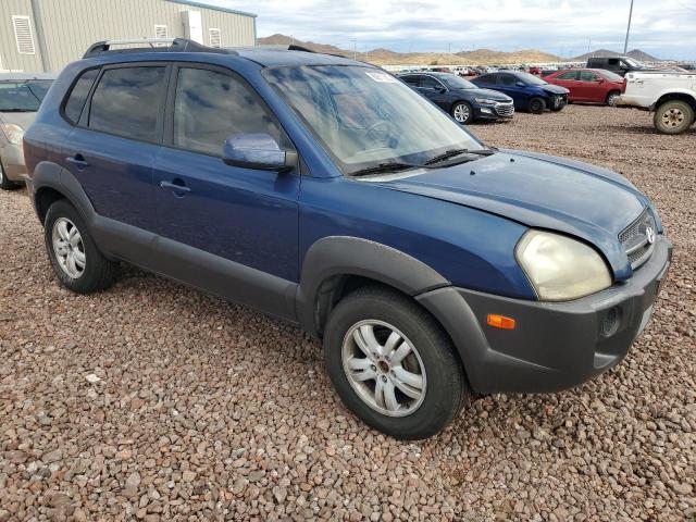 KM8JN12D77U477213 - 2007 HYUNDAI TUCSON SE BLUE photo 4