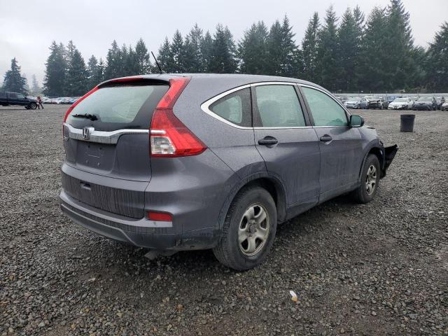 3CZRM3H38GG710582 - 2016 HONDA CR-V LX GRAY photo 3