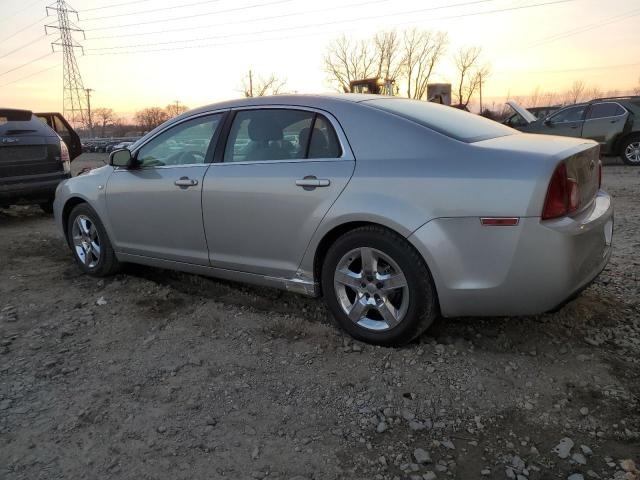 1G1ZG57N78F190866 - 2008 CHEVROLET MALIBU LS SILVER photo 2