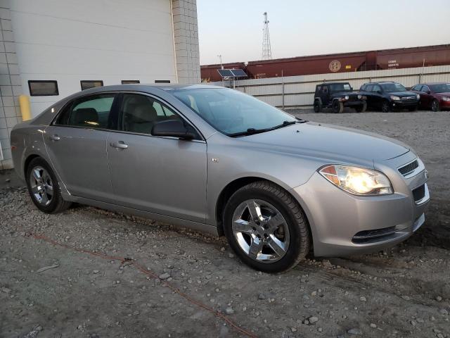 1G1ZG57N78F190866 - 2008 CHEVROLET MALIBU LS SILVER photo 4