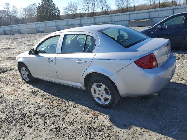 1G1AK55F077297158 - 2007 CHEVROLET COBALT LS SILVER photo 2